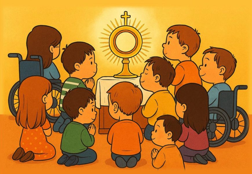 Adoración Eucarística «sin barreras» en la Sagrada Familia (Oviedo)