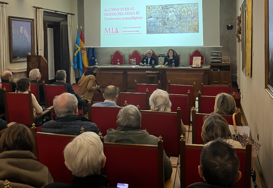 La Dra. Otilia Requejo Pagés analiza en el RIDEA el contexto histórico y arqueológico de Oviedo durante la visita de Alfonso VI en 1075