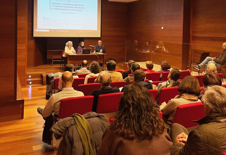 «La gestión del prerrománico asturiano», conferencia ante el 40 aniversario de su declaración como Patrimonio Mundial