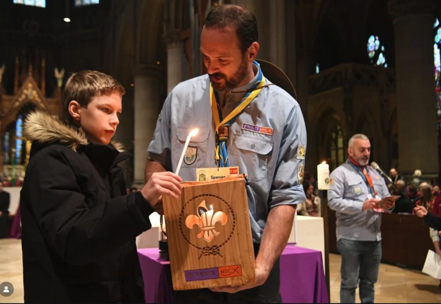 La Luz de la Paz de Belén se encuentra ya en Asturias para ser repartida este domingo